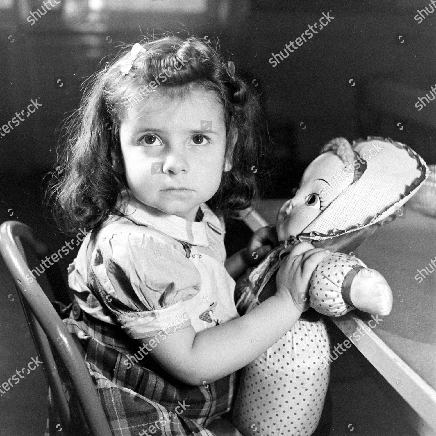 Child Holding Doll Speech Clinic Northwestern Editorial Stock Photo ...