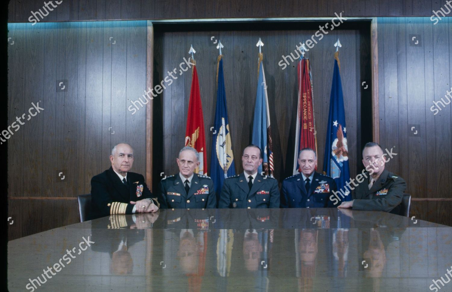 General Earle Wheeler General Harold Johnson Editorial Stock Photo ...