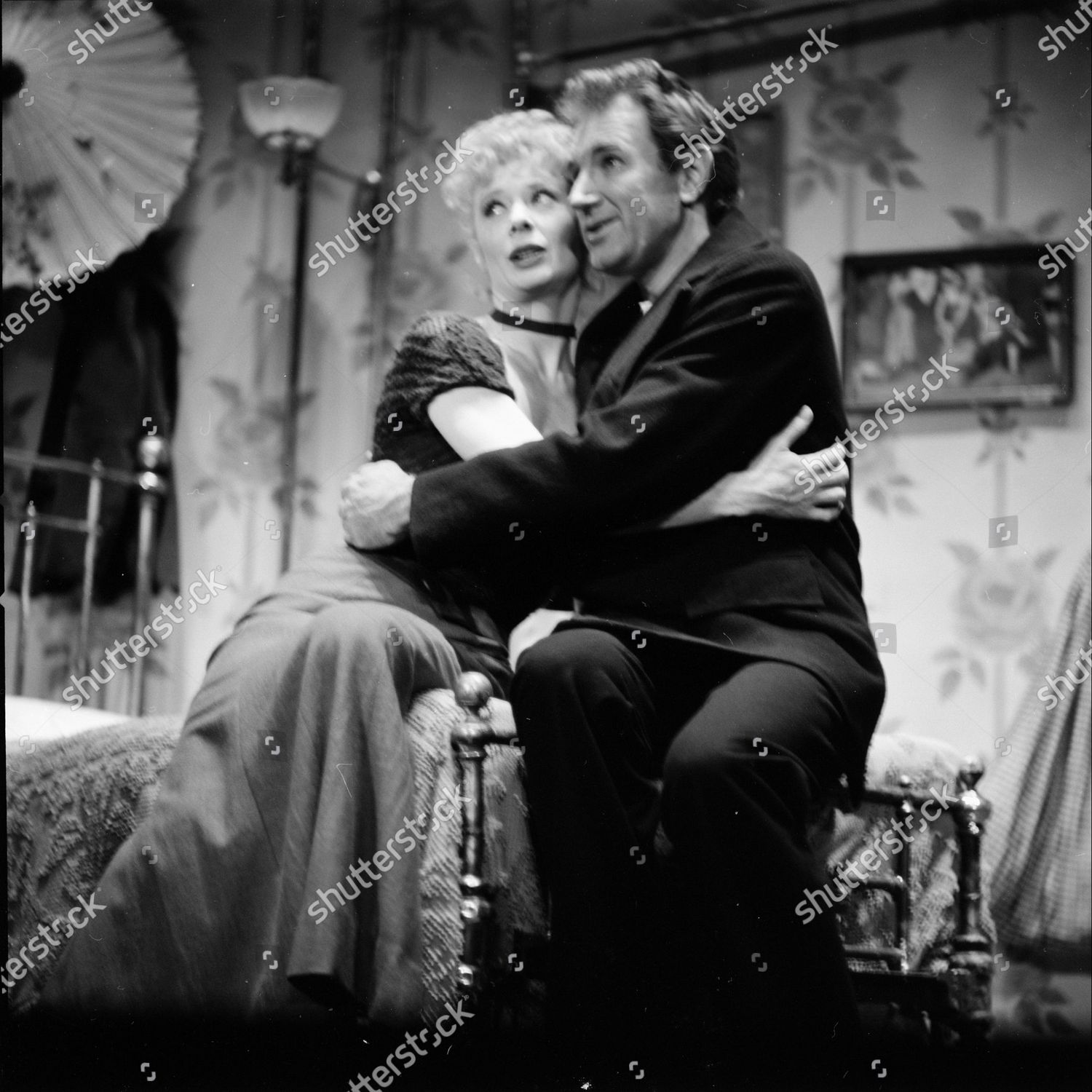 Couple Hugging Scene Broadway Show New Editorial Stock Photo - Stock ...