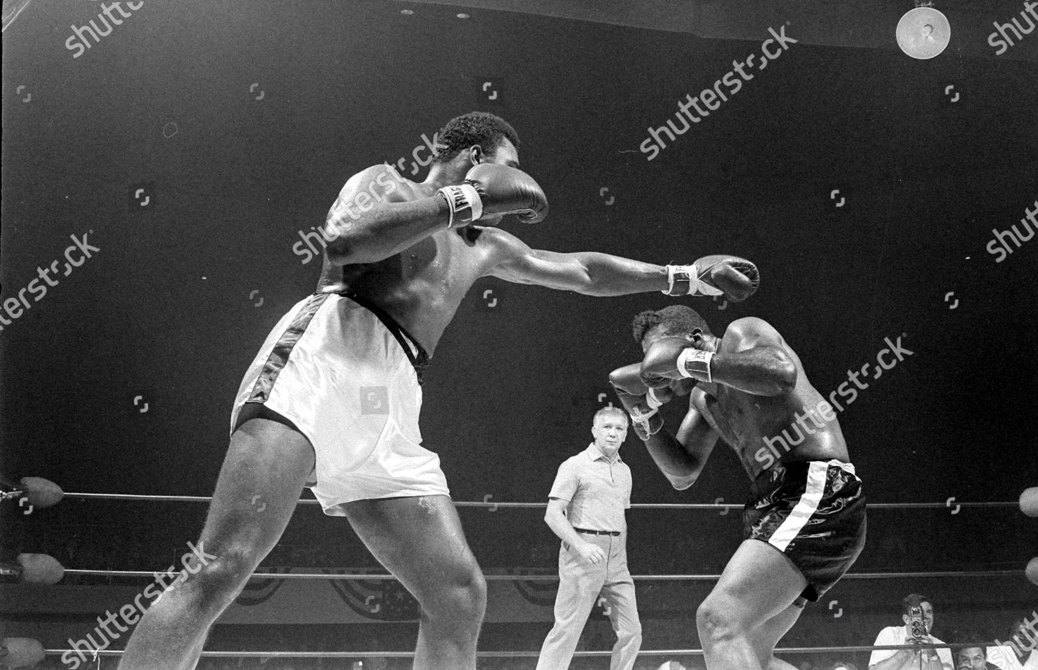 Muhammad Ali Floyd Patterson Fighting Boxing Editorial Stock Photo ...