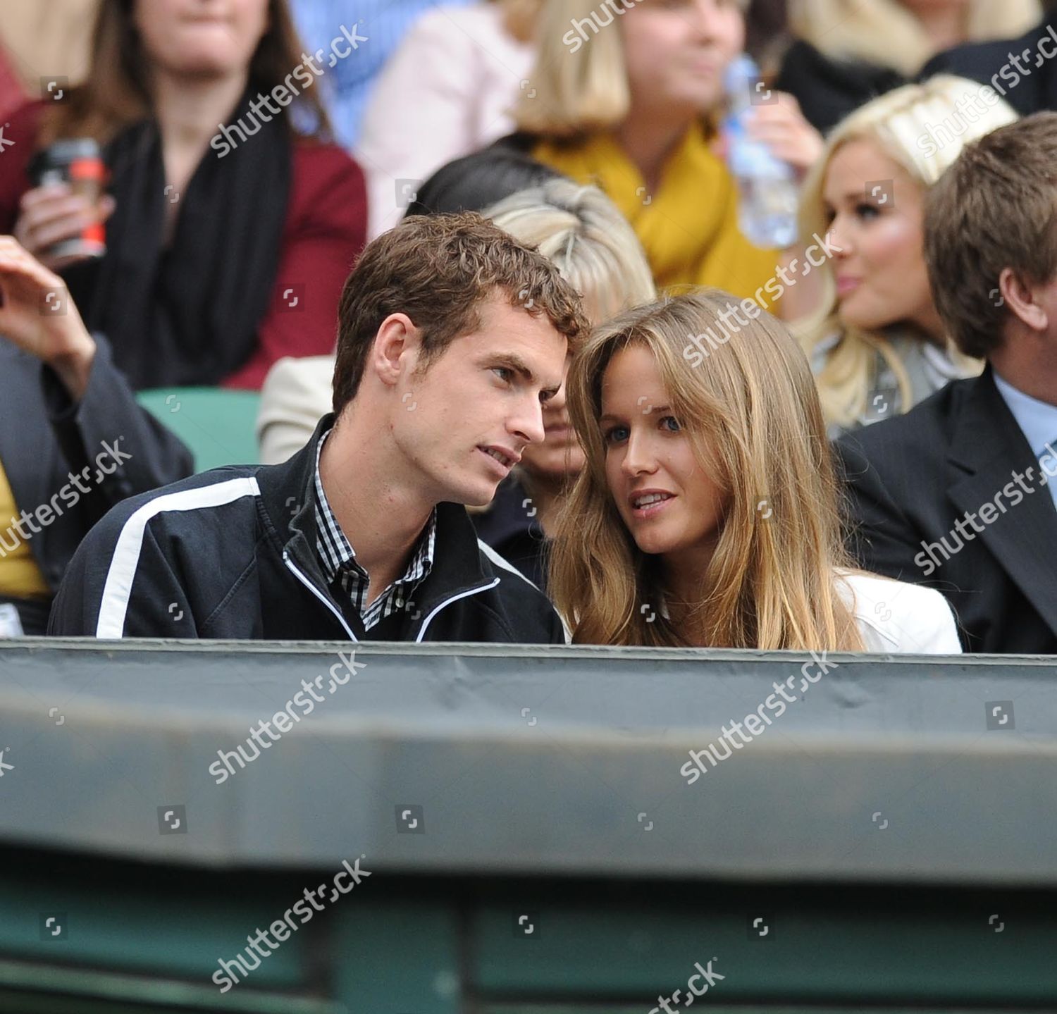 Andy Murray Watches His Girlfriend Game Between Redaktionelles Stockfoto Stockbild Shutterstock