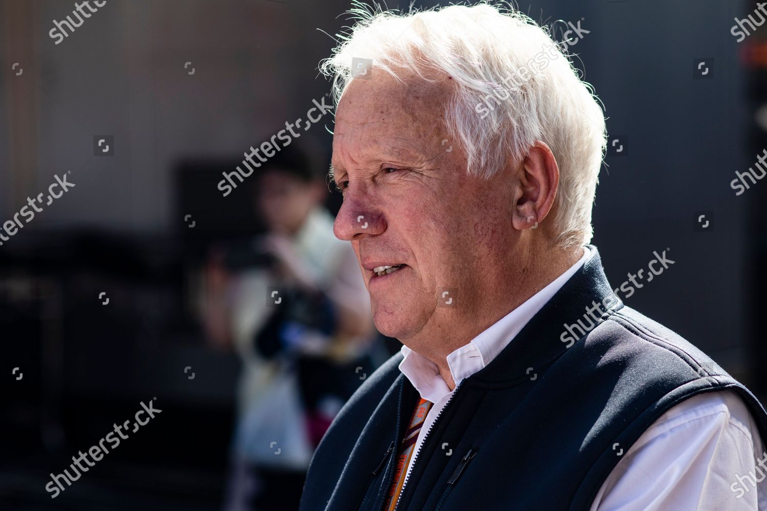 Charlie Whiting Portrait During Formula 1 Editorial Stock Photo Stock