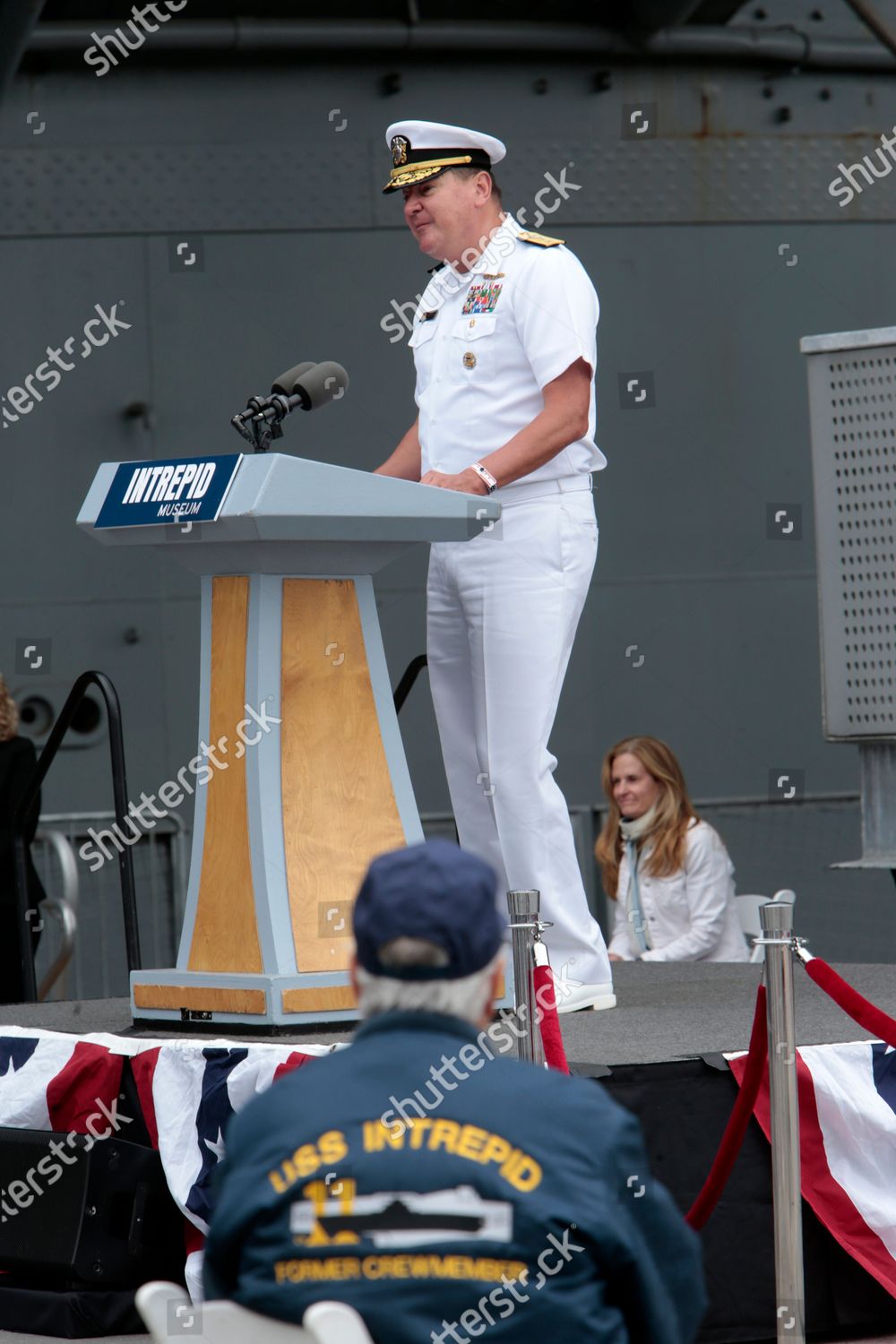 Usn Rear Admiral Charles Rock Commander Editorial Stock Photo Stock Image Shutterstock