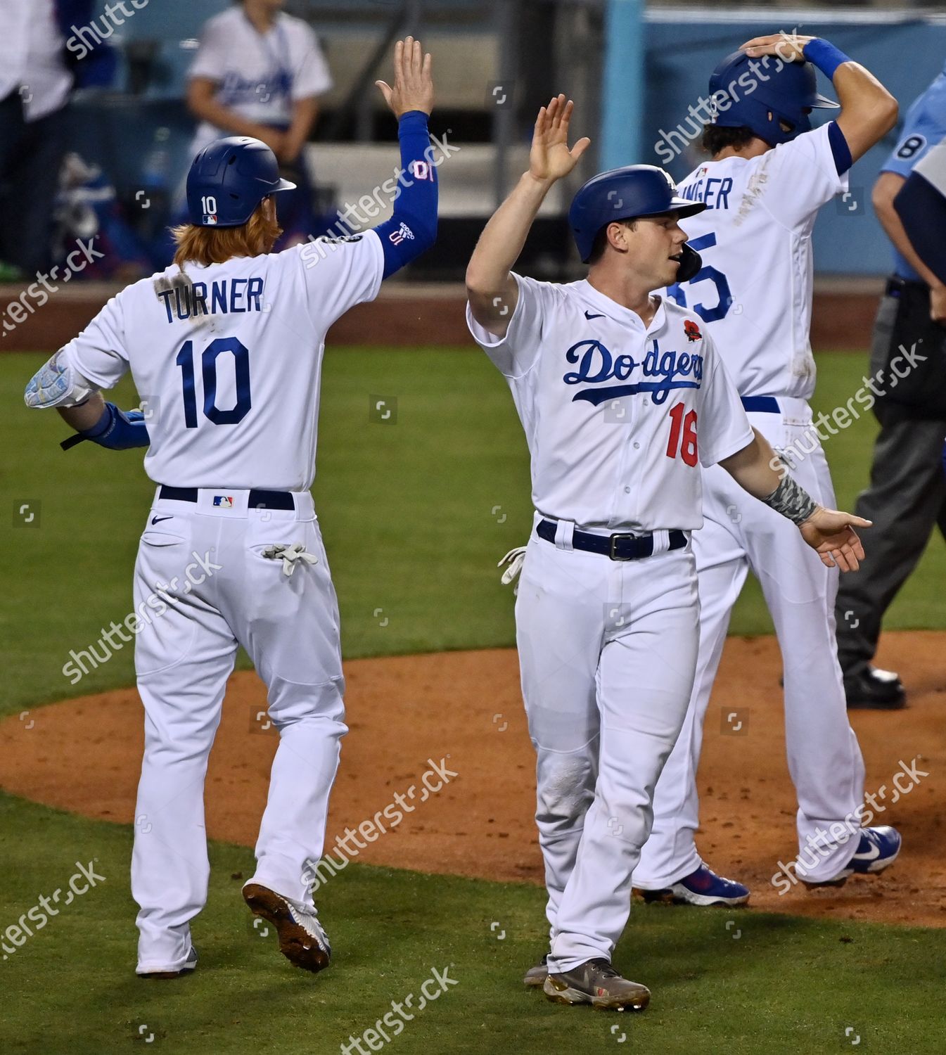 Los Angeles Dodgers Justin Turner 10 Editorial Stock Photo - Stock