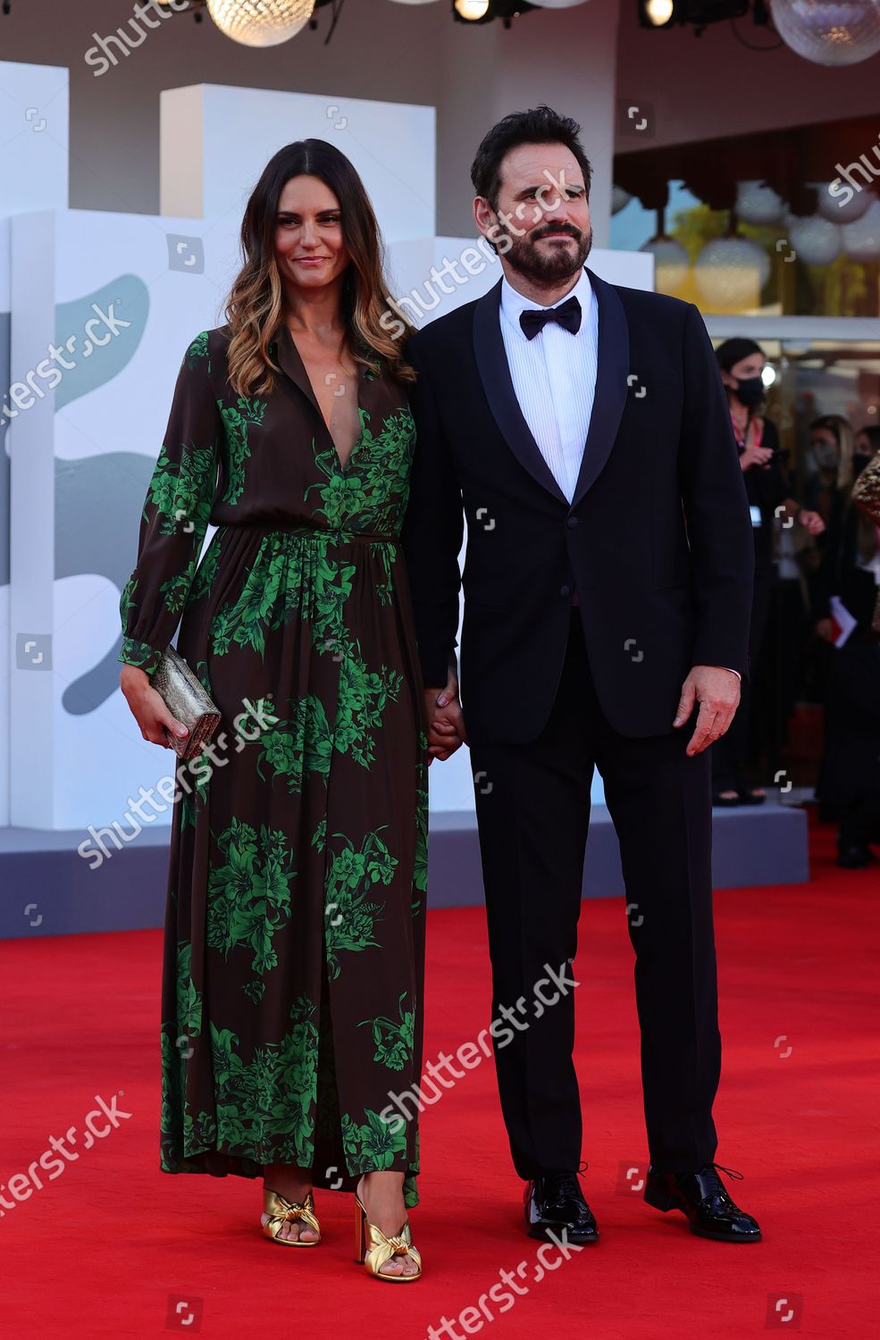 Roberta Mastromichele Matt Dillonposes On Red Editorial Stock Photo