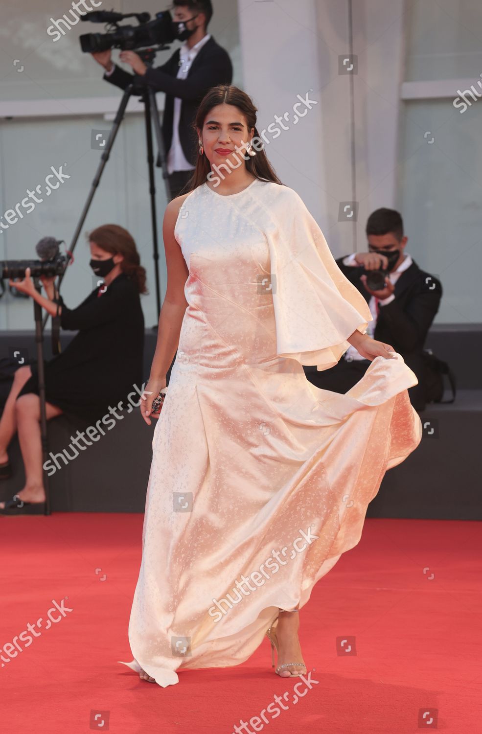 Anita Pomario Walks Red Carpet Ahead Editorial Stock Photo - Stock ...