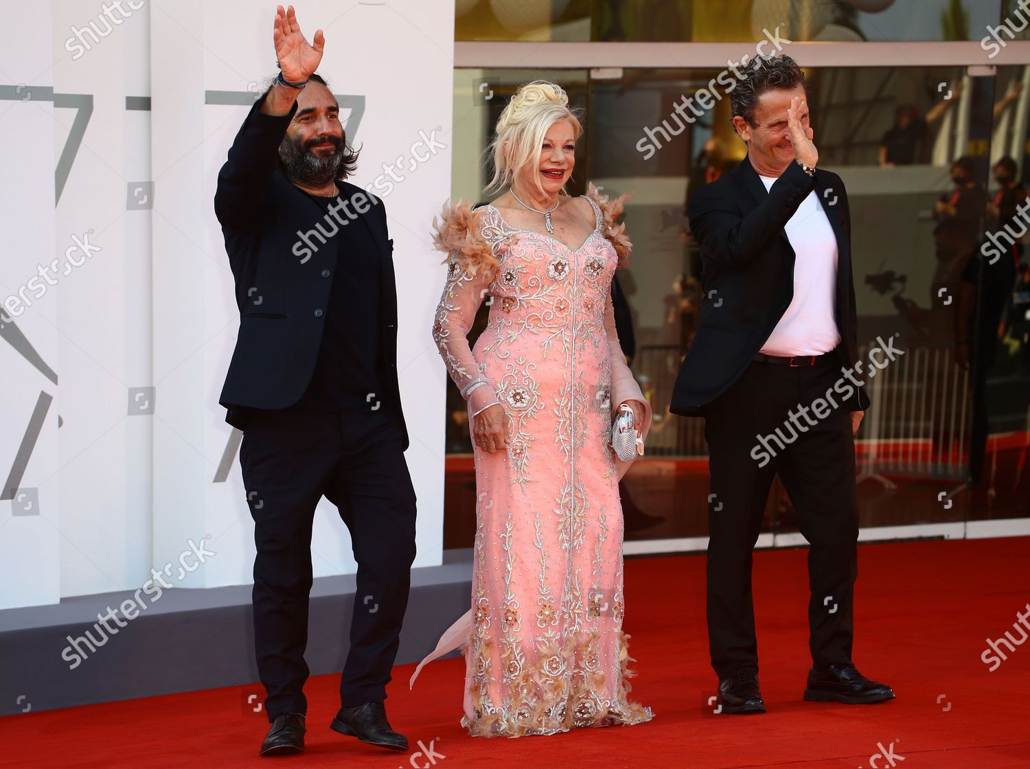 Fabrizio Maria Cortese Sandra Milo Enzo Editorial Stock Photo Stock