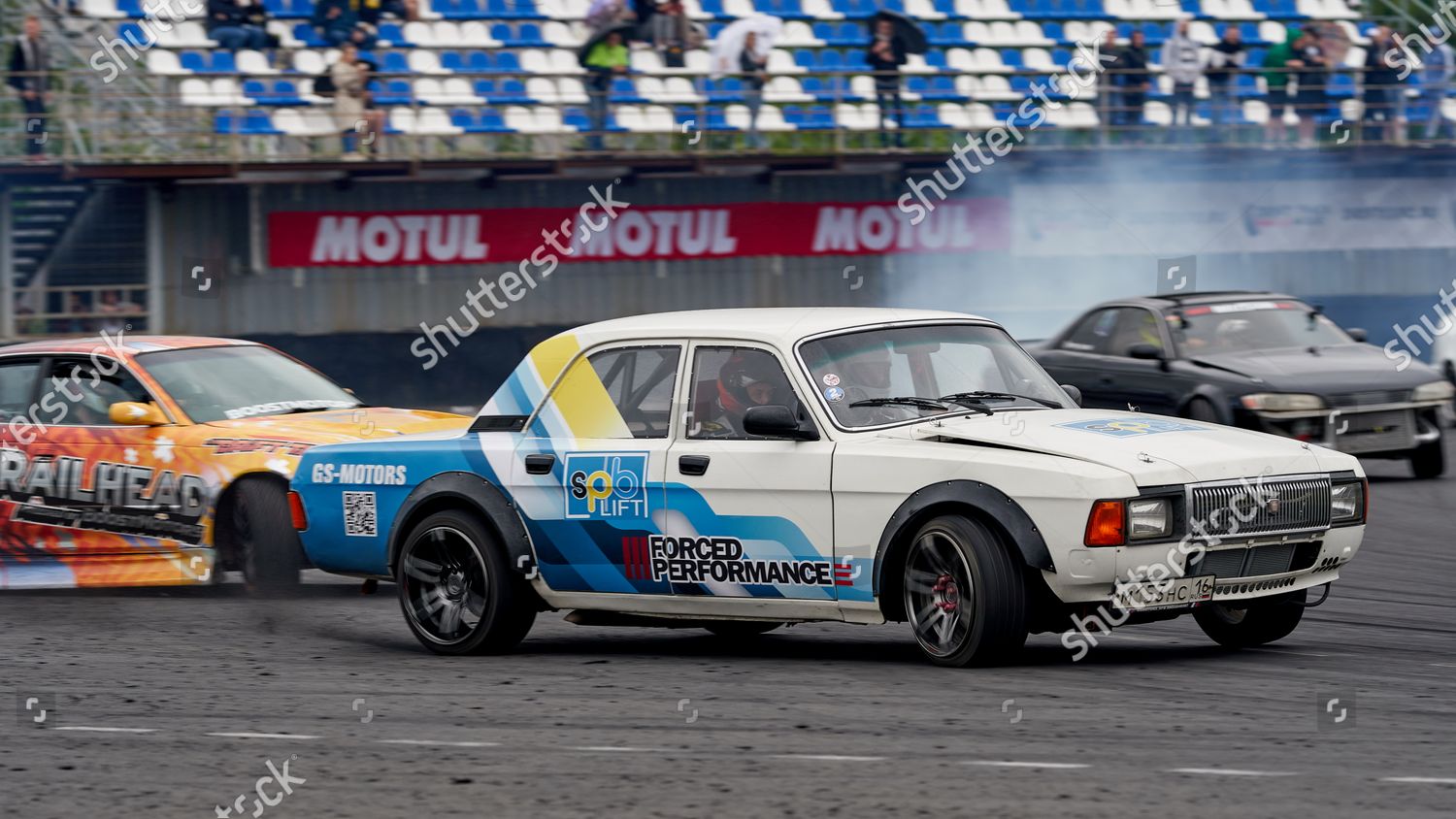 Sports Volga Seen Turning During Event Editorial Stock Photo - Stock ...