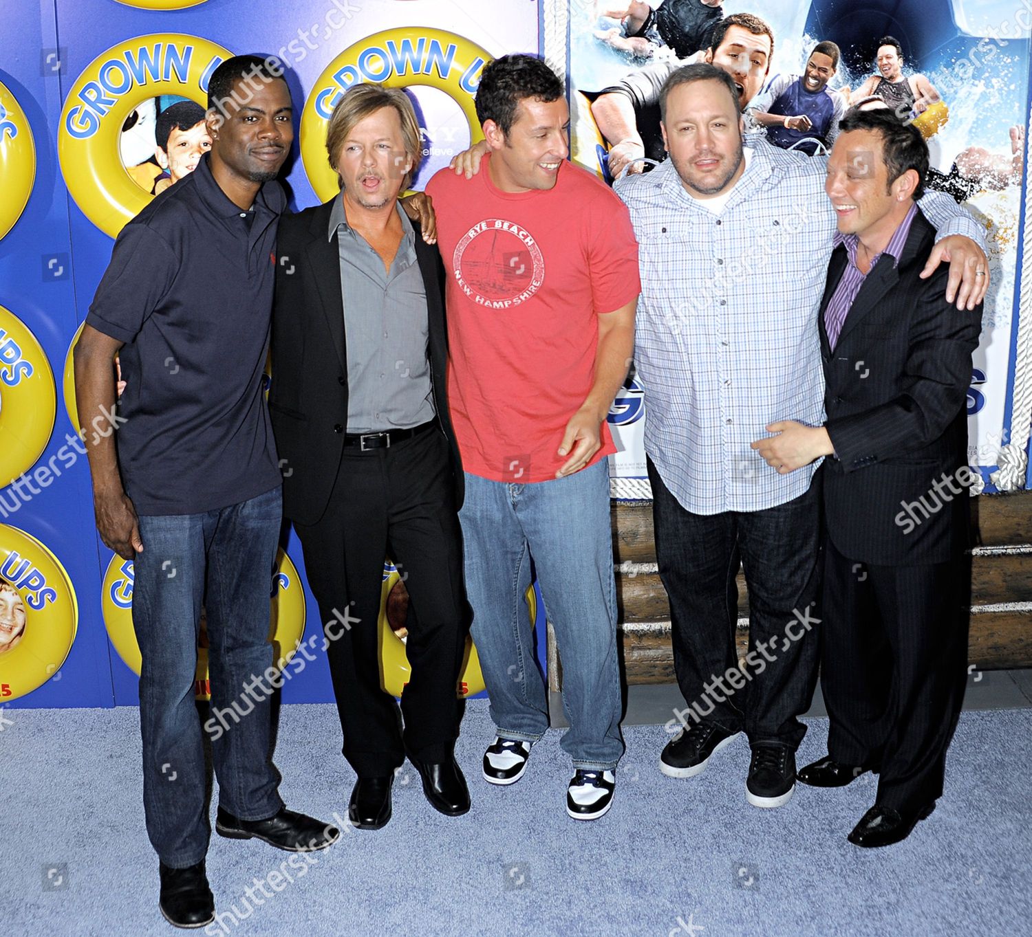 Cast Grown Ups Chris Rock David Spade Editorial Stock Photo Stock Image Shutterstock