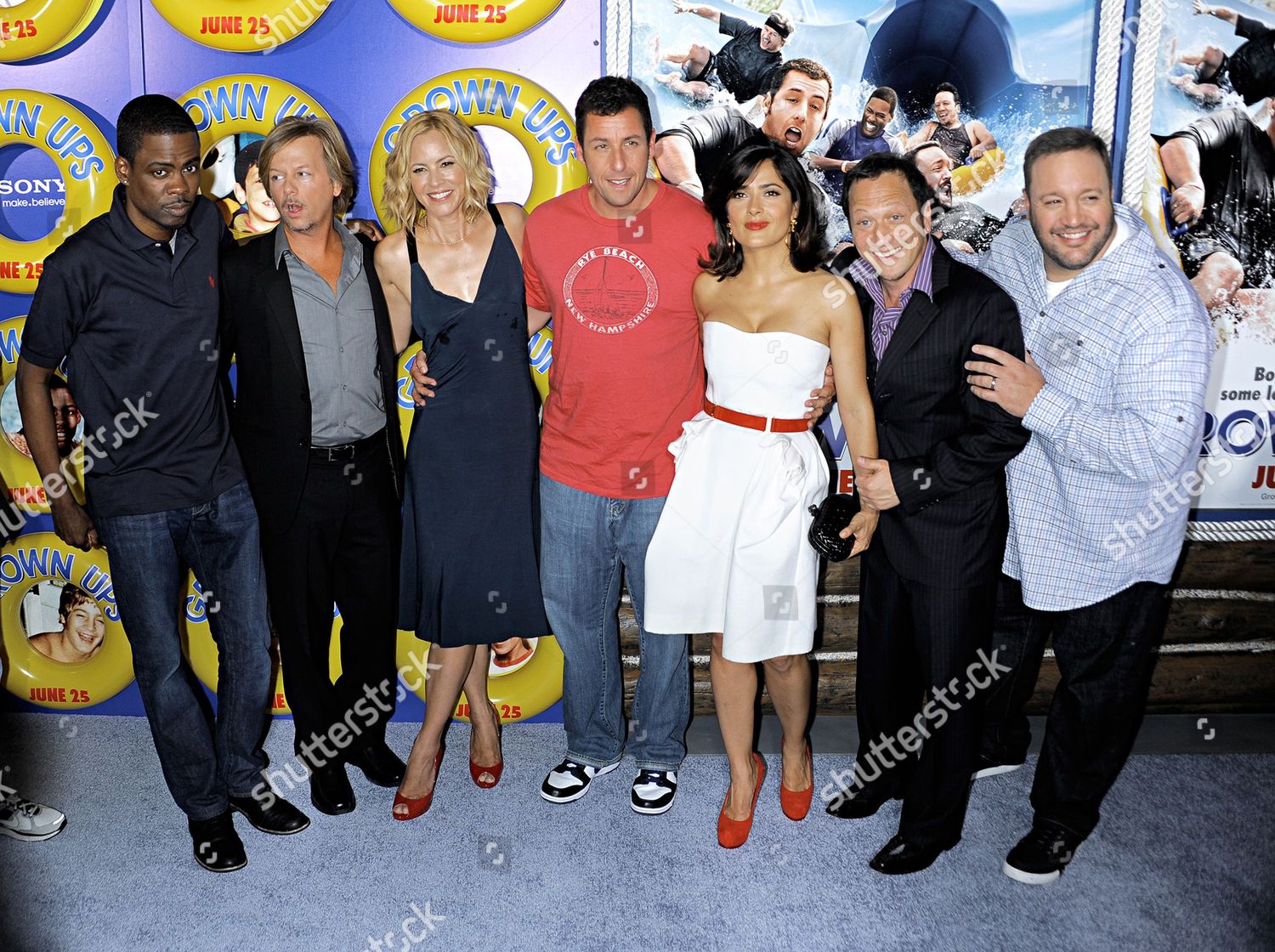 Cast Grown Ups Chris Rock David Spade Editorial Stock Photo Stock Image Shutterstock