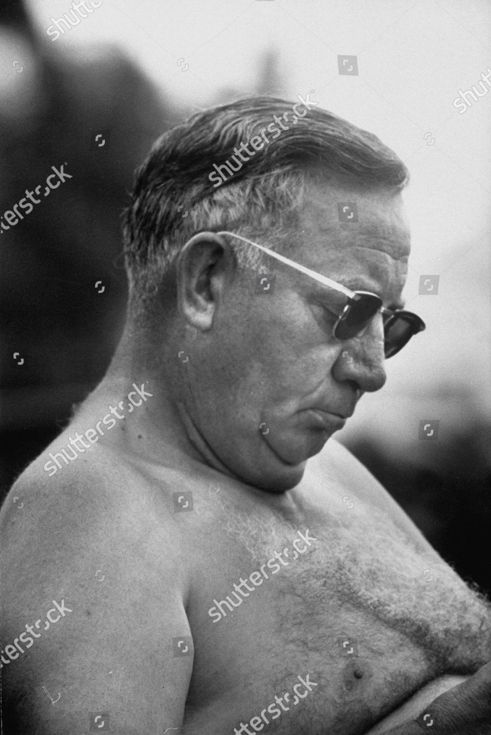 David Dubinsky Sunbathing During Aflcio Convention Editorial Stock