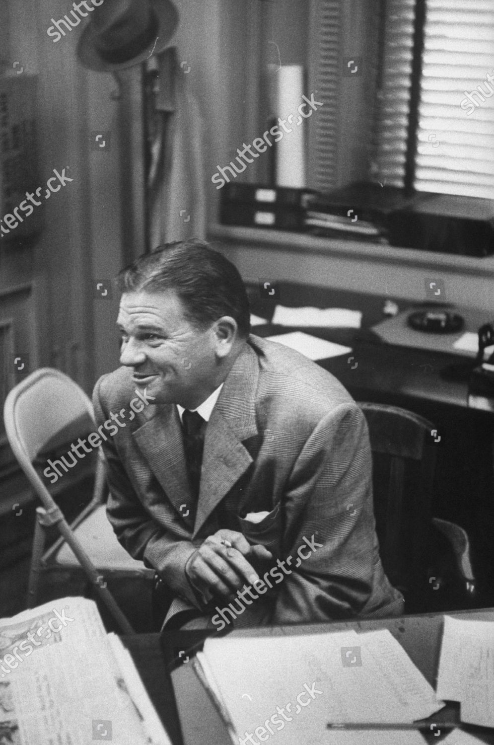 Politician Thurston B Morton Jubilant His Editorial Stock Photo - Stock ...