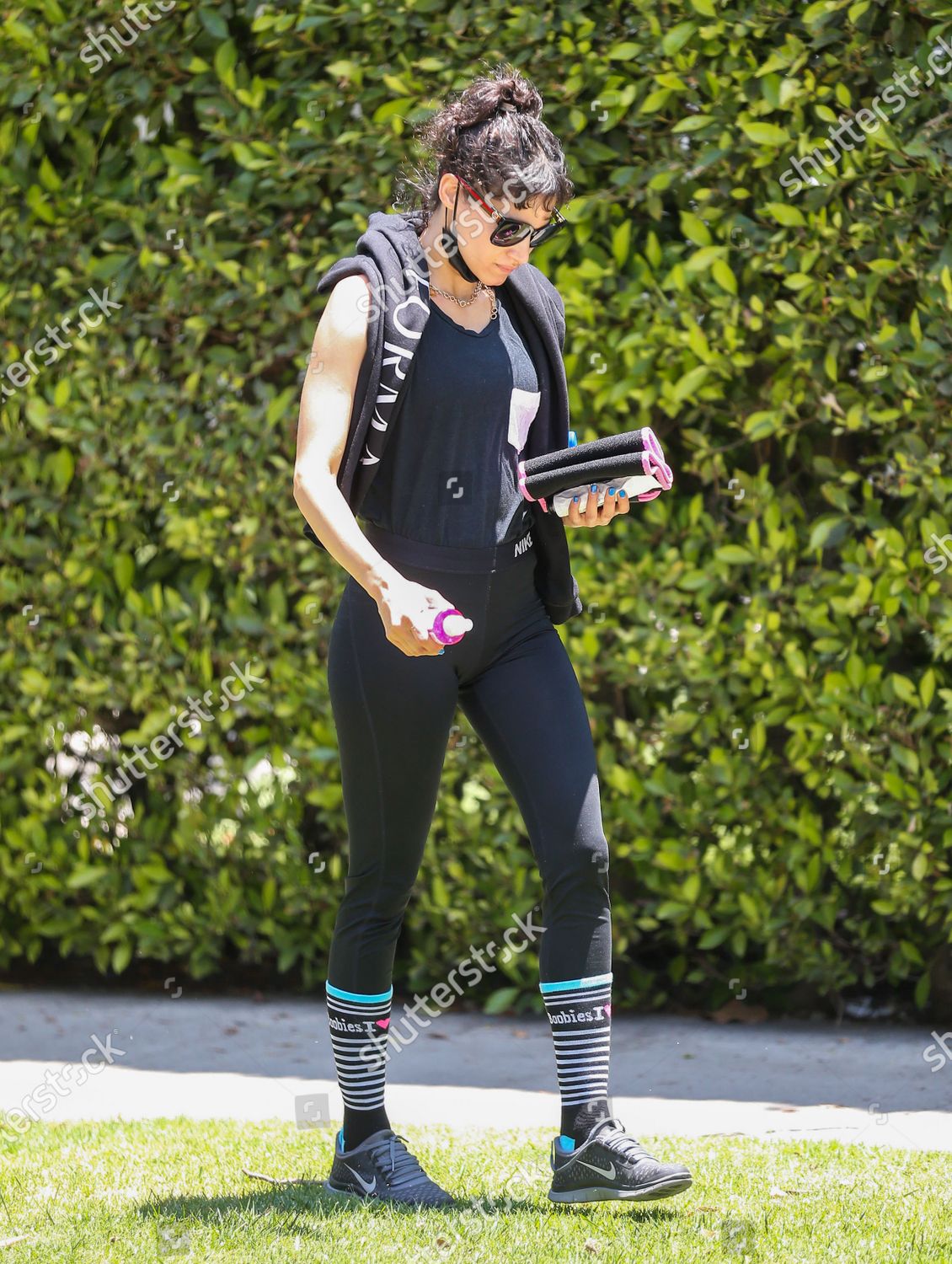 Sofia Boutella Seen Leaving Pilates Class Editorial Stock Photo - Stock