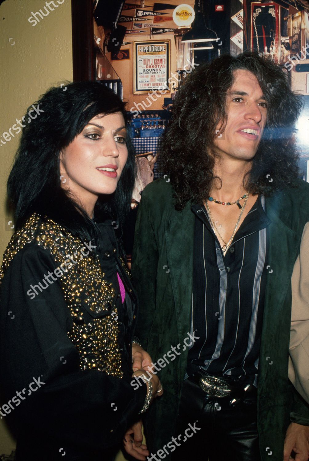 Singers Joan Jett Joe Perry Editorial Stock Photo - Stock Image ...