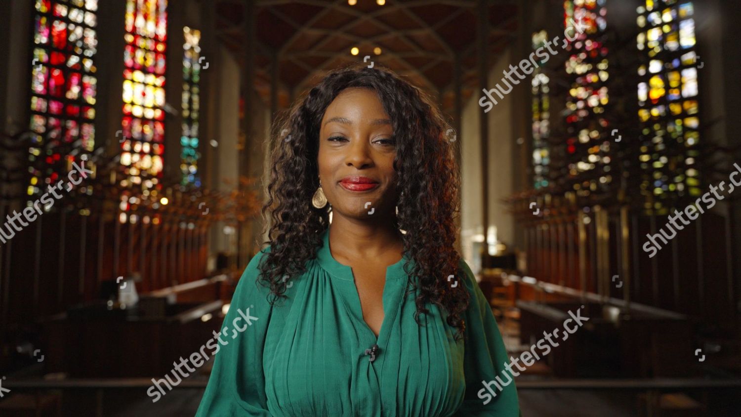 Bbc Journalist Presenter Colleen Harris 2021 Editorial Stock Photo