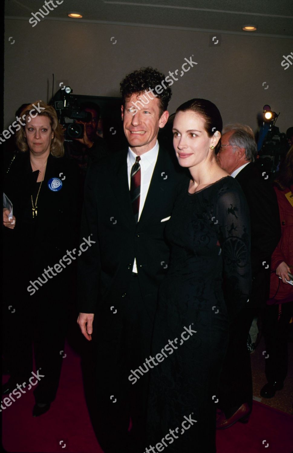 Singer Lyle Lovett Actress Julia Roberts Editorial Stock Photo - Stock ...