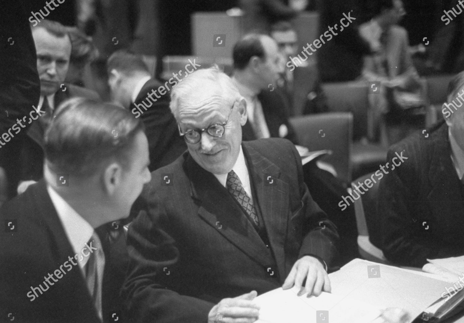 Andrei Vyshinsky During Un Assembly Editorial Stock Photo - Stock Image ...