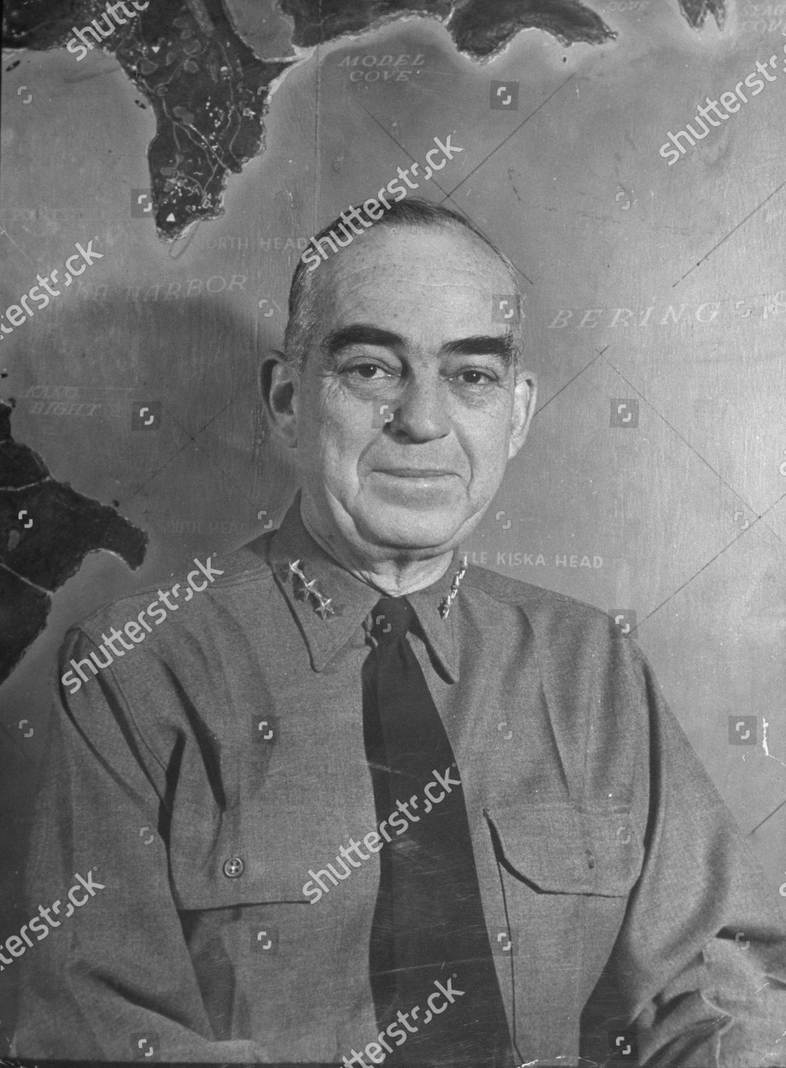 Admiral Thomas C Kinkaid Standing Front Editorial Stock Photo Stock