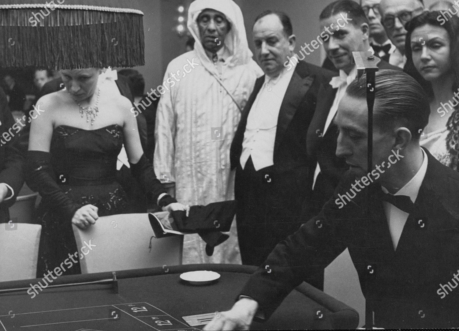 Pacha Marrakech Watching Roulette Tables Secretary Editorial Stock