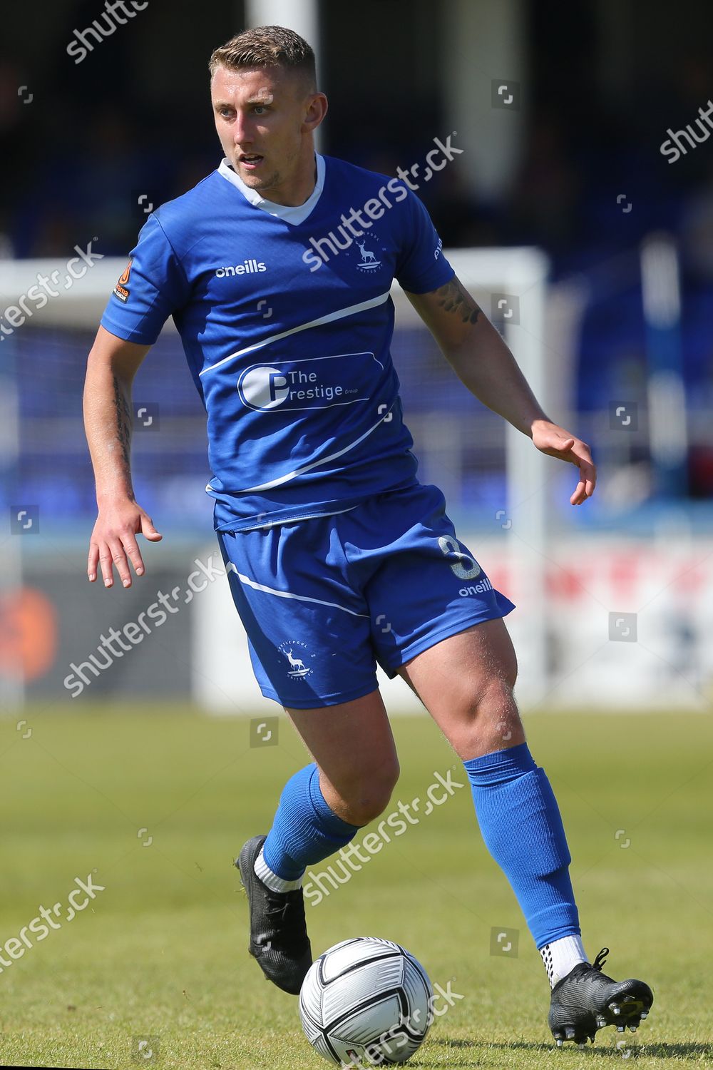 David Ferguson Hartlepool United During Vanarama Editorial Stock Photo ...