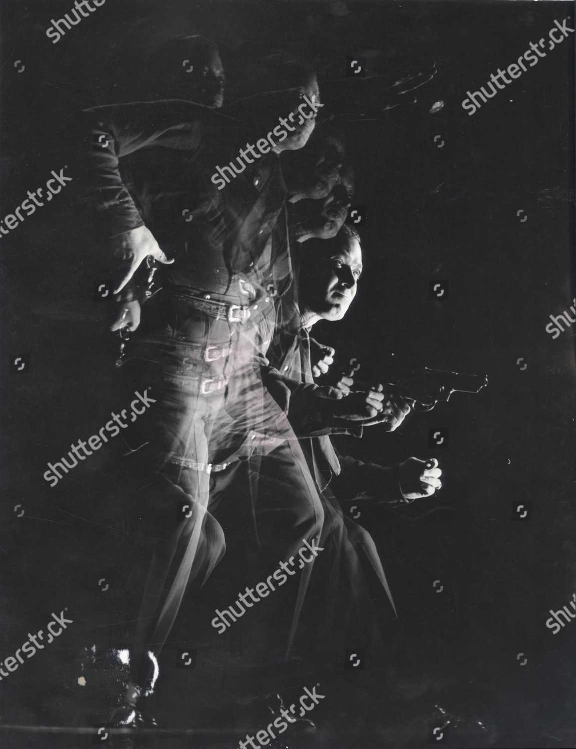 Stroboscopic Image Fbi Agent Delf Bryce Editorial Stock Photo - Stock ...