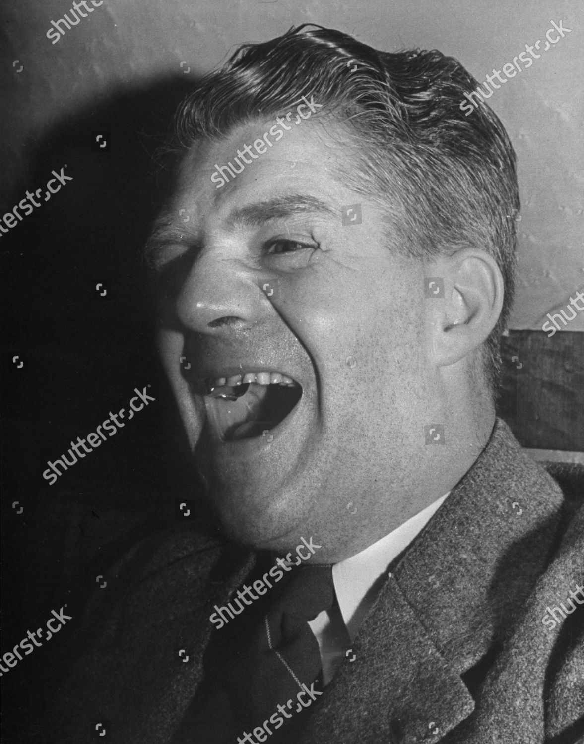 Member Parliament W Denis Kendall Laughing Editorial Stock Photo 