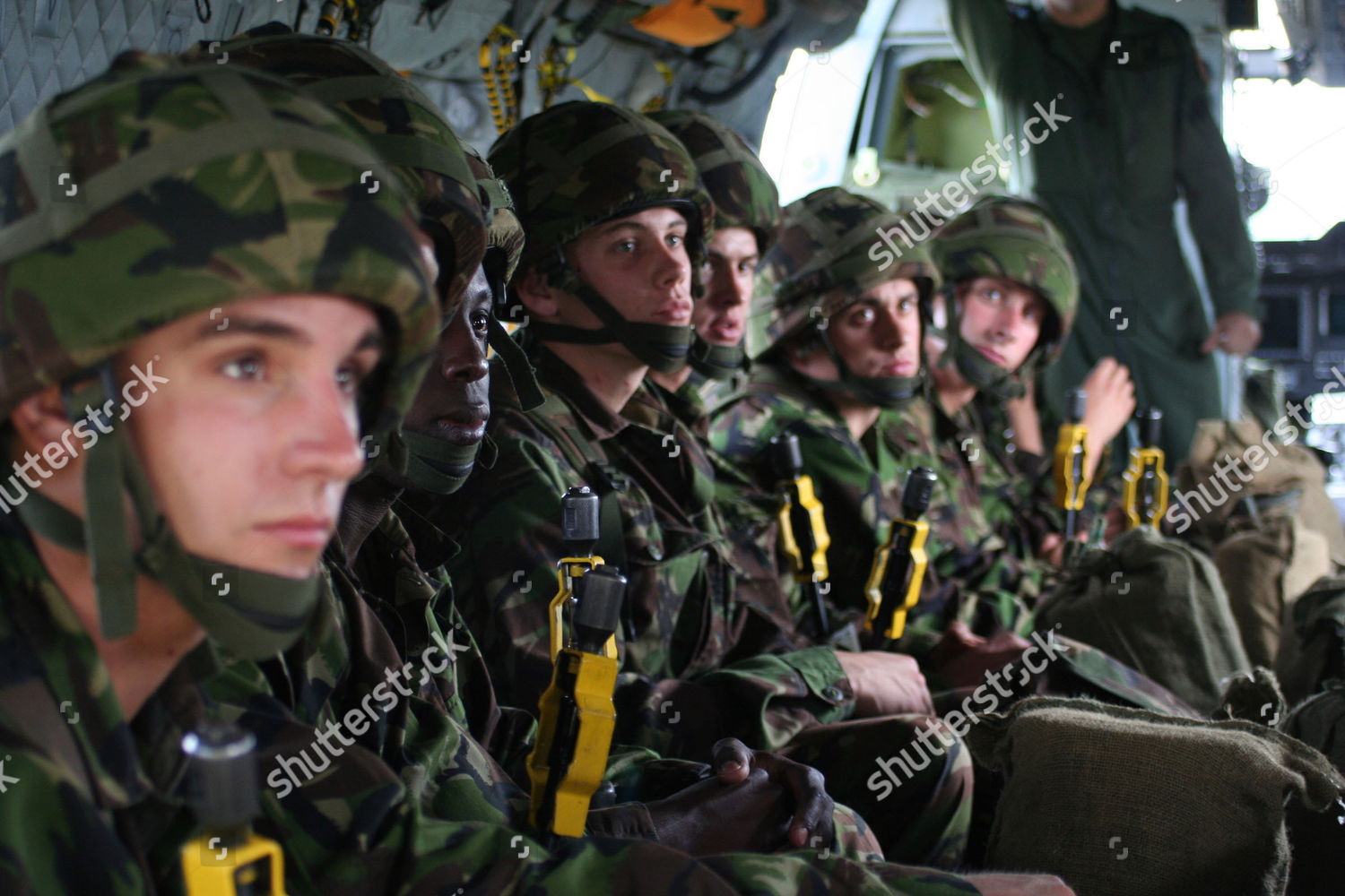 Pictured Commandos Prepare Exercise Editorial Stock Photo - Stock Image ...