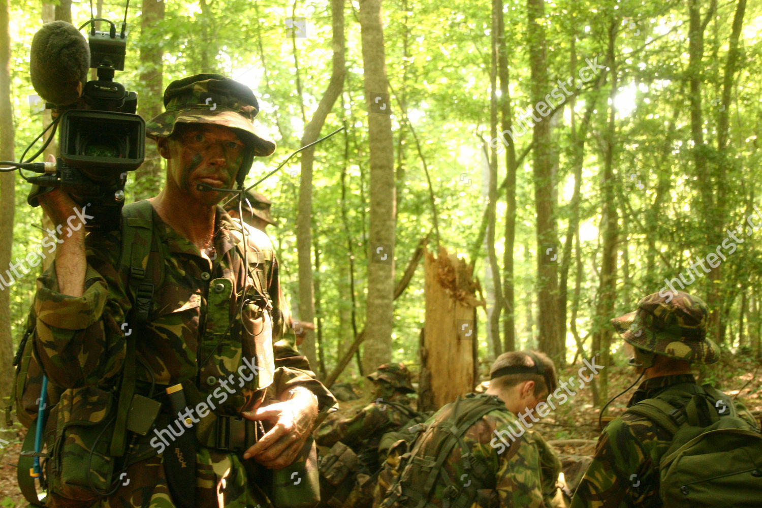 Pictured Chris Terrill Royal Marine Commandos Editorial Stock Photo ...