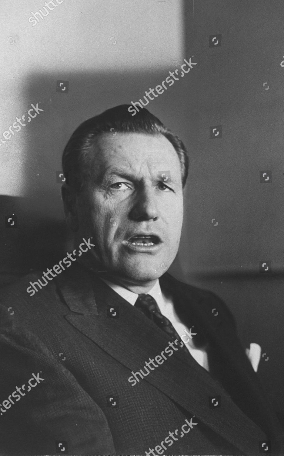 Politician Nelson Rockefeller Sitting On Election Editorial Stock Photo