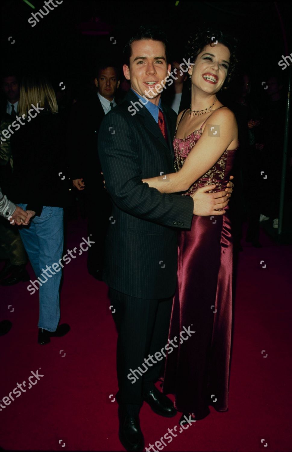 ACTRESS NEVE CAMPBELL BROTHER ACTOR CHRISTIAN Editorial Stock Photo