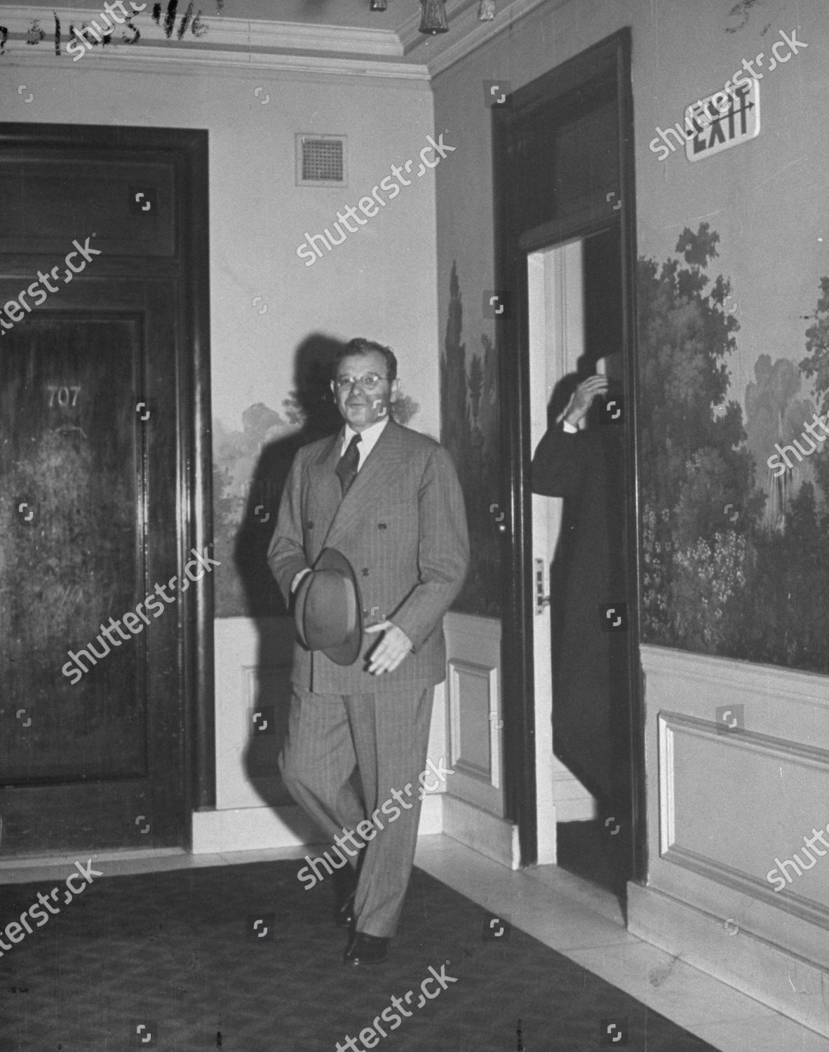 Sidney Hillman C Walker Coming Out Editorial Stock Photo Stock Image
