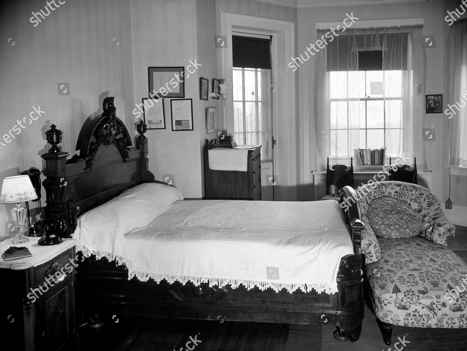 May 1939 Interior Guest Bedroom Where Editorial Stock Photo - Stock ...