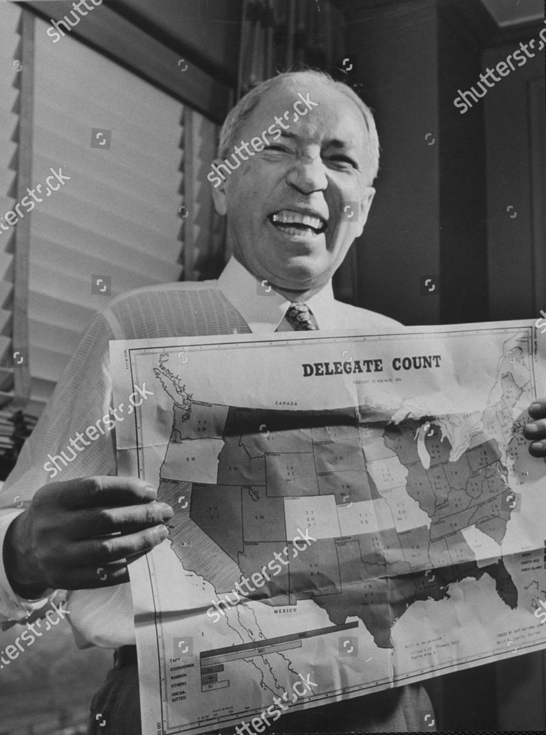 B Carroll Reece Grinning He Holds Editorial Stock Photo - Stock Image ...