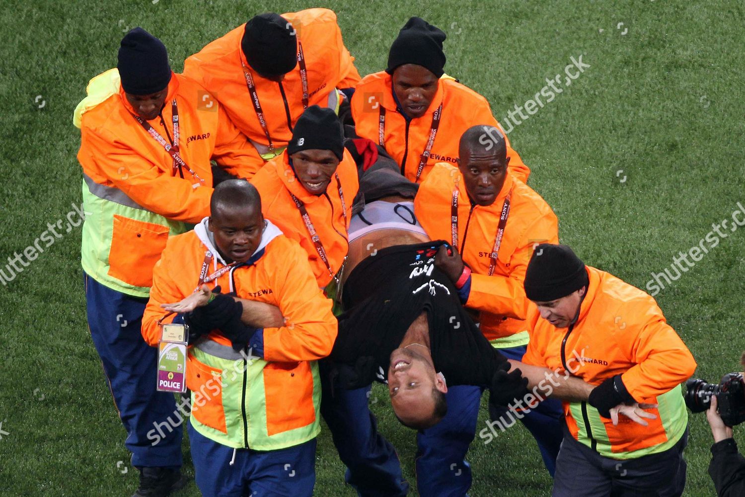Pitch Invader Called Jimmy Jumper Wearing Editorial Stock Photo Stock Pitch Invader Called Jimmy Jumper Wearing Editorial Stock Photo Stock