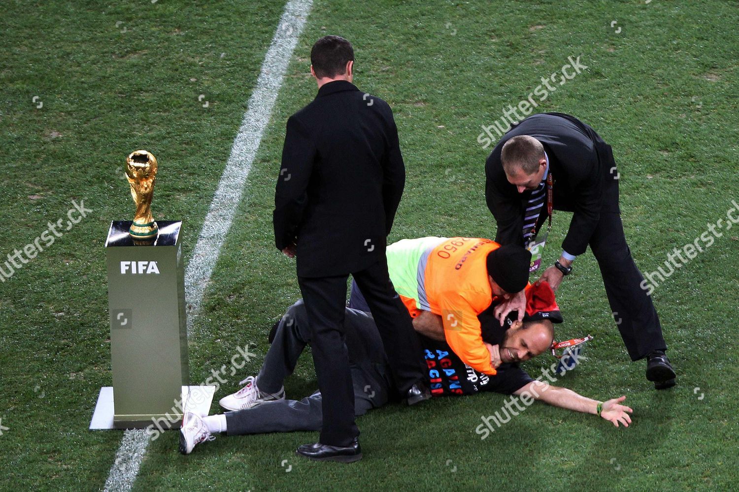 Pitch Invader Called Jimmy Jumper Wearing Editorial Stock Photo Stock Pitch Invader Called Jimmy Jumper Wearing Editorial Stock Photo Stock