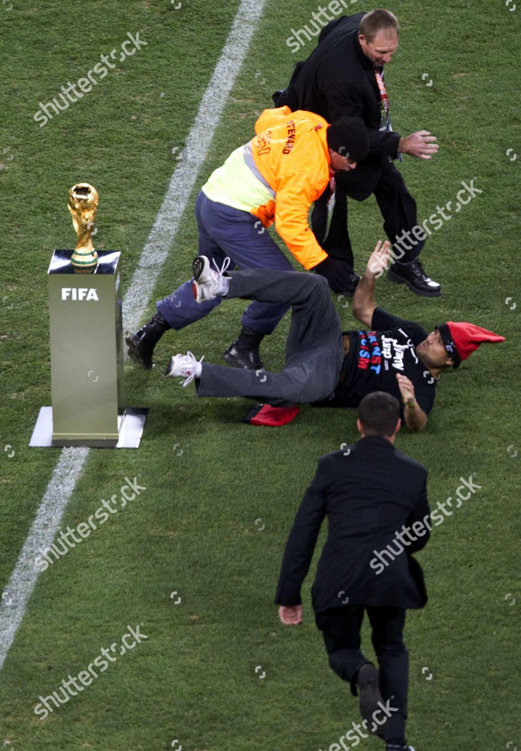 Pitch Invader Called Jimmy Jumper Wearing Editorial Stock Photo Stock Pitch Invader Called Jimmy Jumper Wearing Editorial Stock Photo Stock