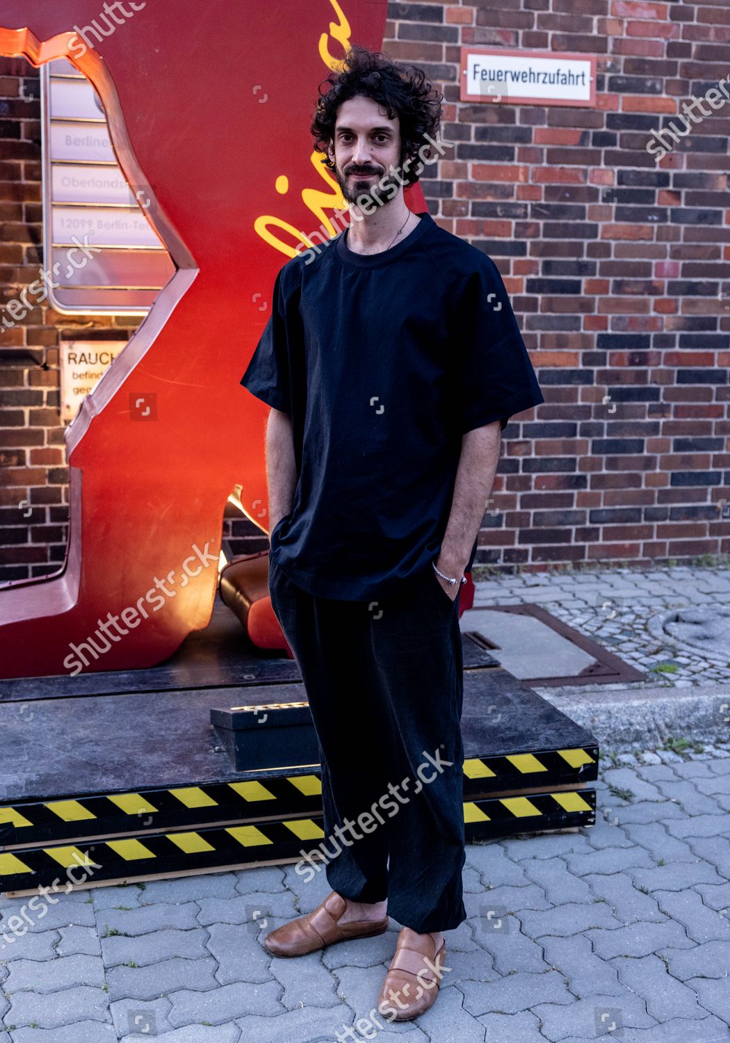 Spanish Director Alvaro Gurrea Poses Before Editorial Stock Photo