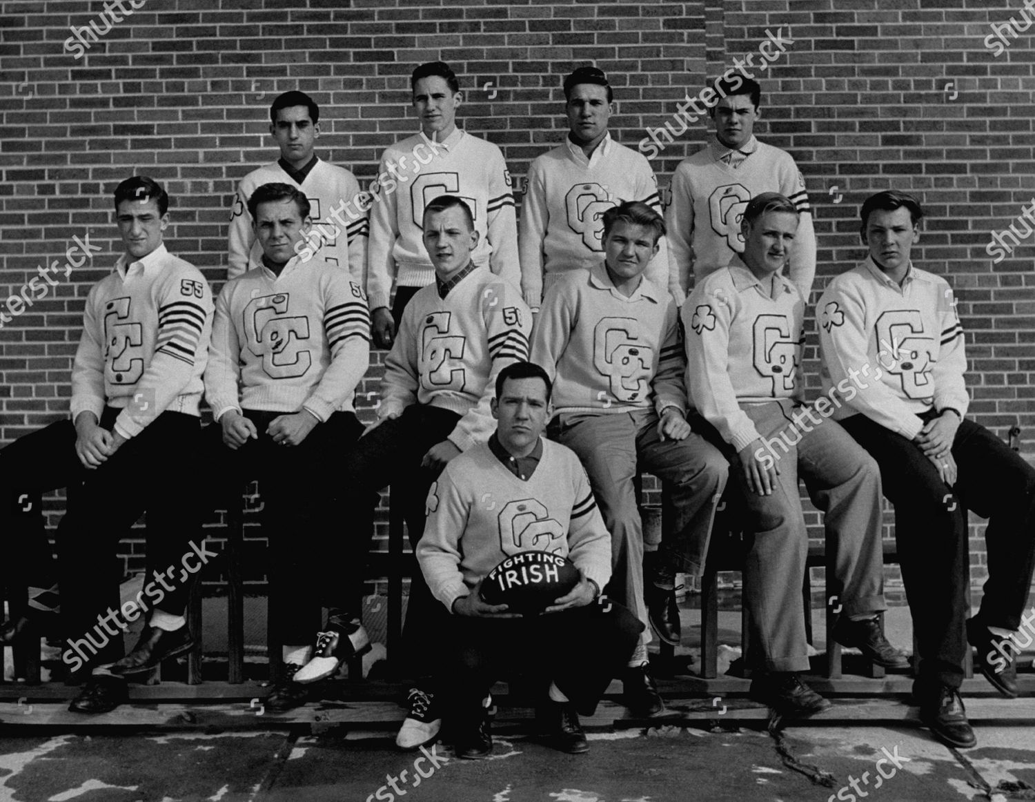 Fighting Irish Football Team Catholic Central Editorial Stock Photo fighting-irish-football-team-catholic-central-editorial-stock-photo