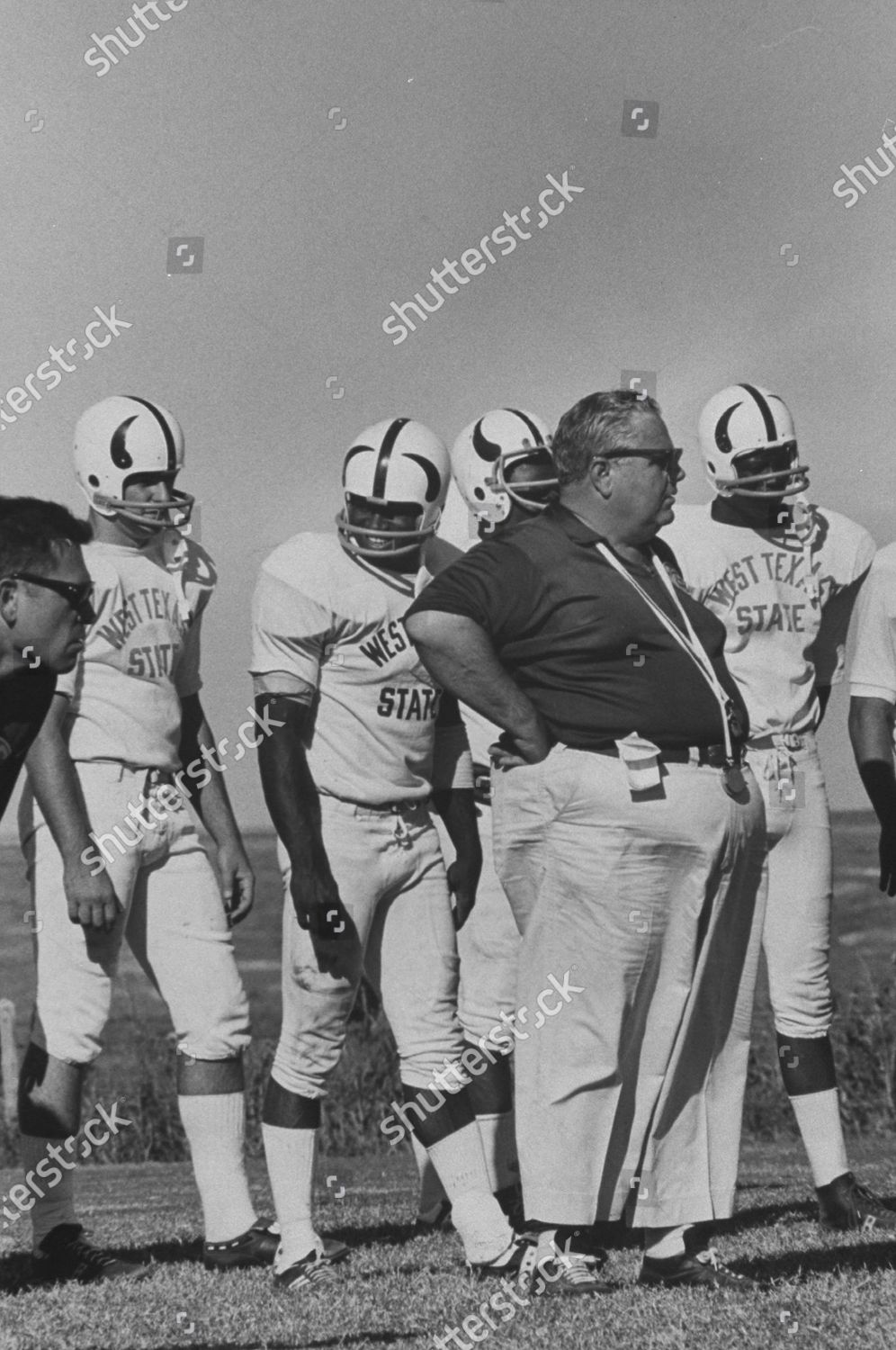 West Texas State Football Coach Joe Editorial Stock Photo - Stock Image