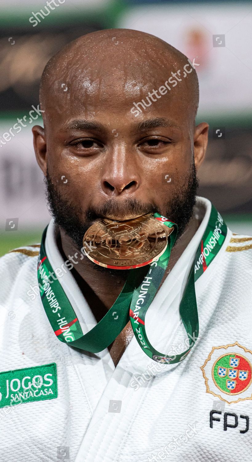 Gold Medalist Fonseca Portugal Poses Editorial Stock Photo
