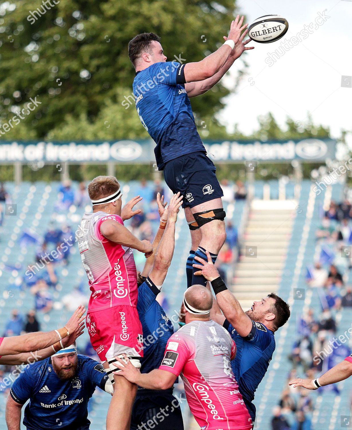 Leinster Vs Dragons Leinsters James Ryan Editorial Stock Photo - Stock ...