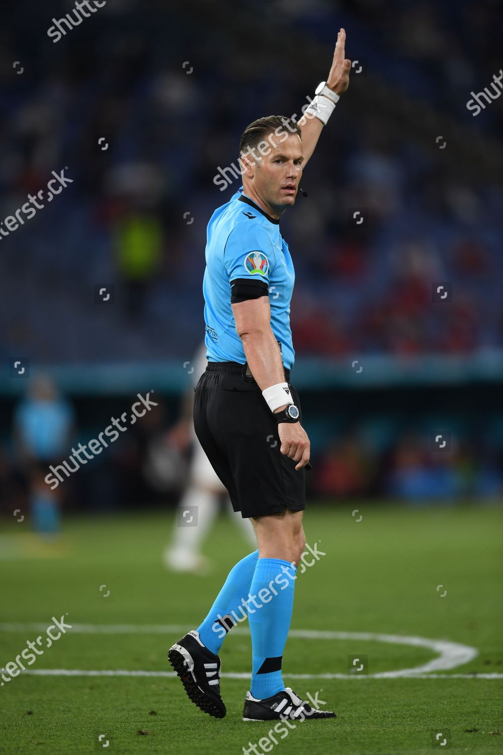 Danny Makkelie Referee During Uefa European Editorial Stock Photo ...