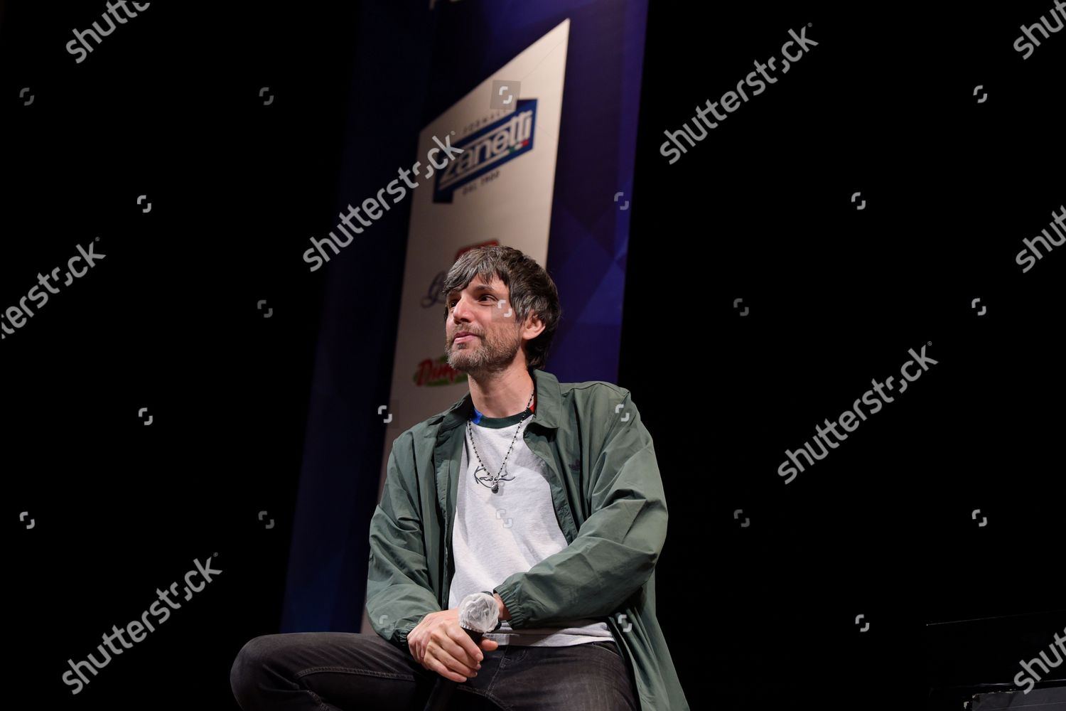 Italian Singer Cristian Bugatti Alias Bugo Editorial Stock Photo ...
