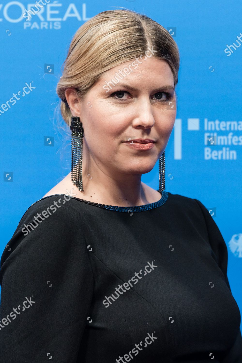 Hungarian Actress Natasa Kovalik Attends Premiere Editorial Stock Photo ...