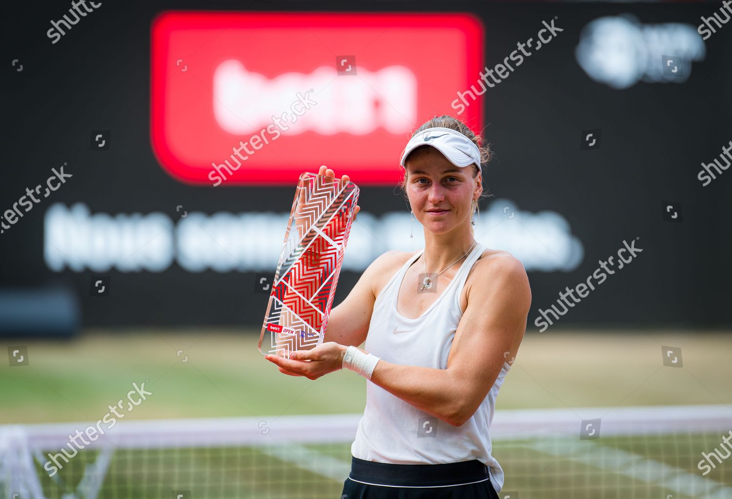 Liudmilla Samsonova Russia Champions Trophy After Editorial Stock Photo