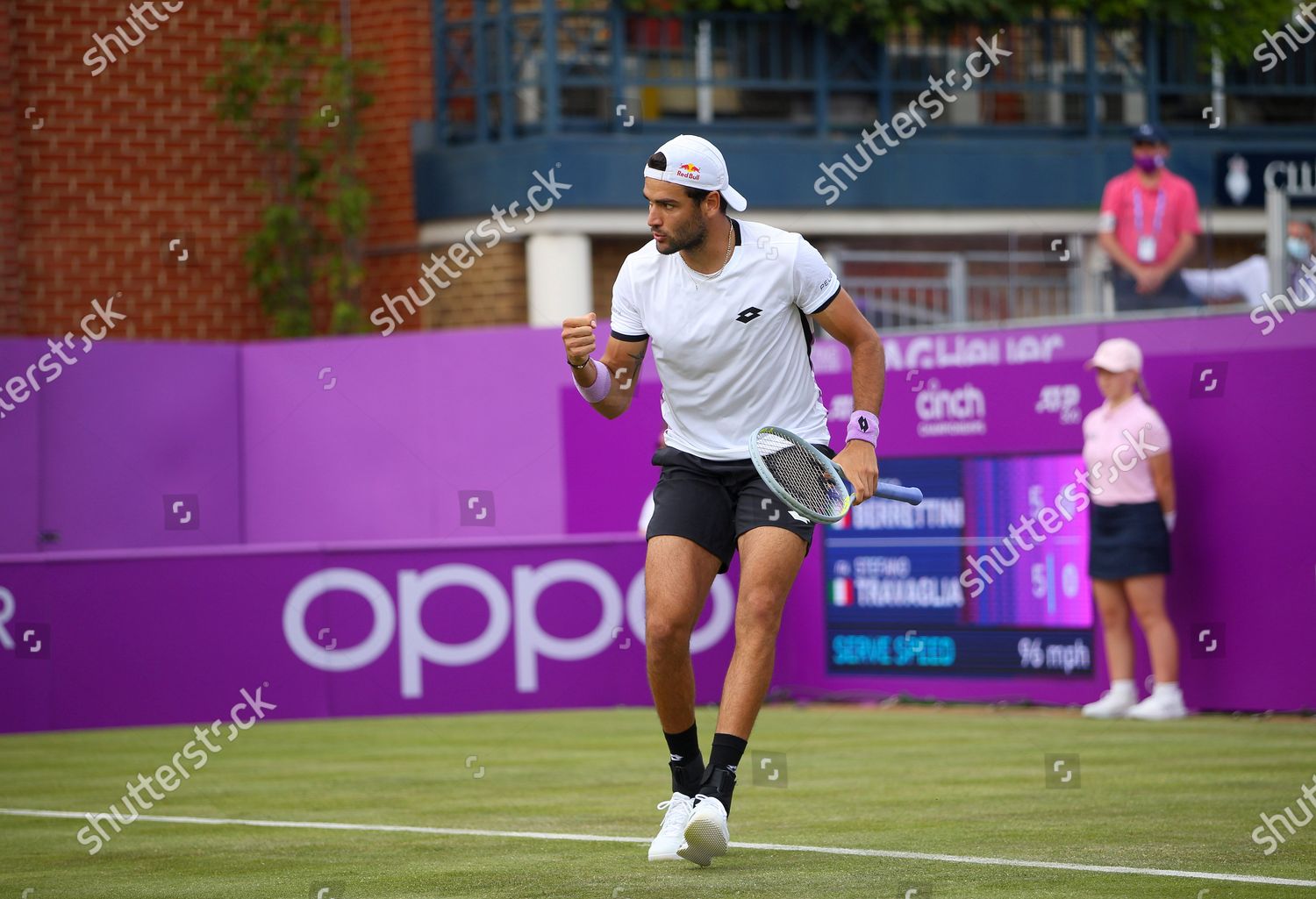 Matteo Berrettini Italy Celebrates Editorial Stock Photo - Stock Image