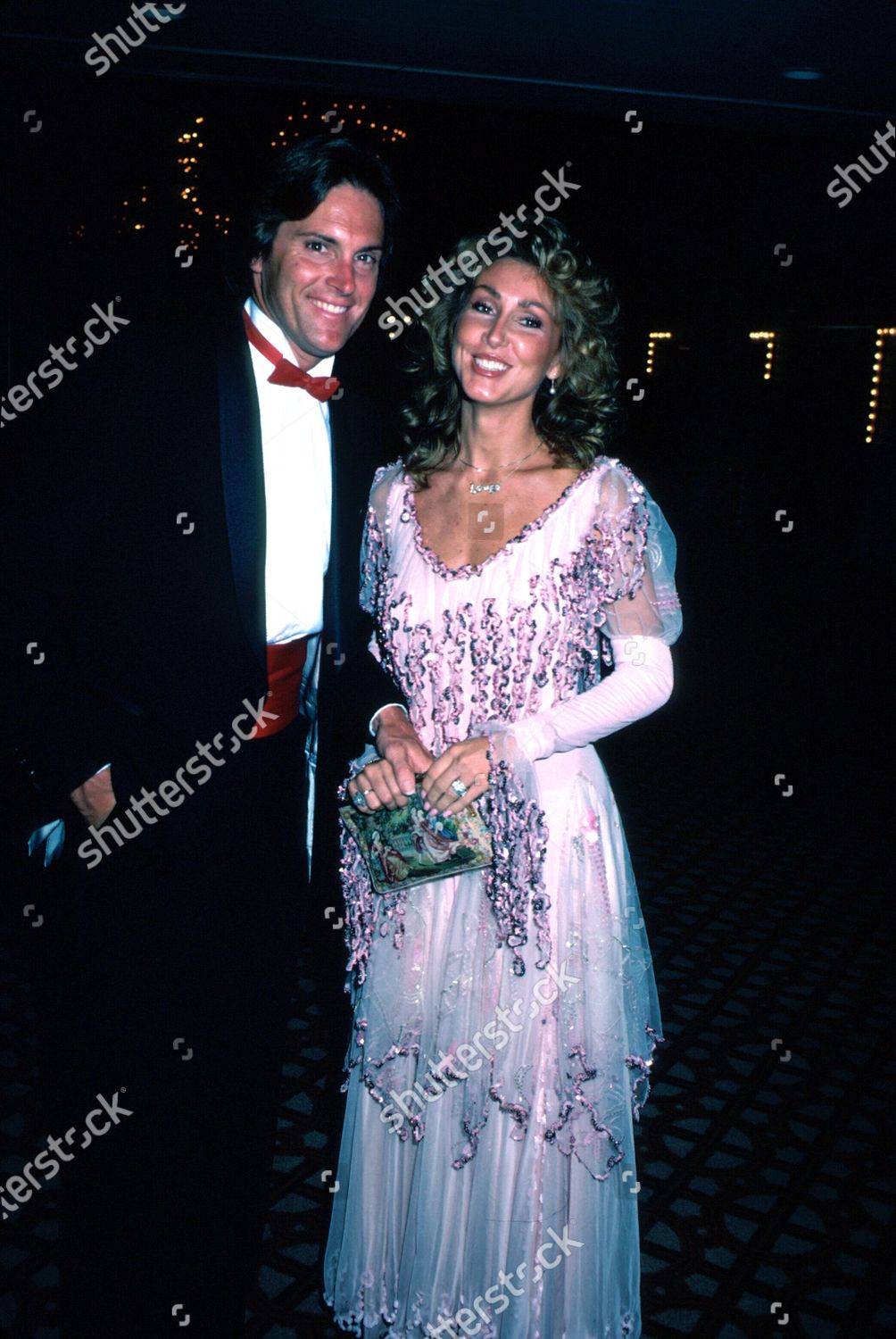 Olympic Decathlon Winner Bruce Jenner Wife Editorial Stock Photo