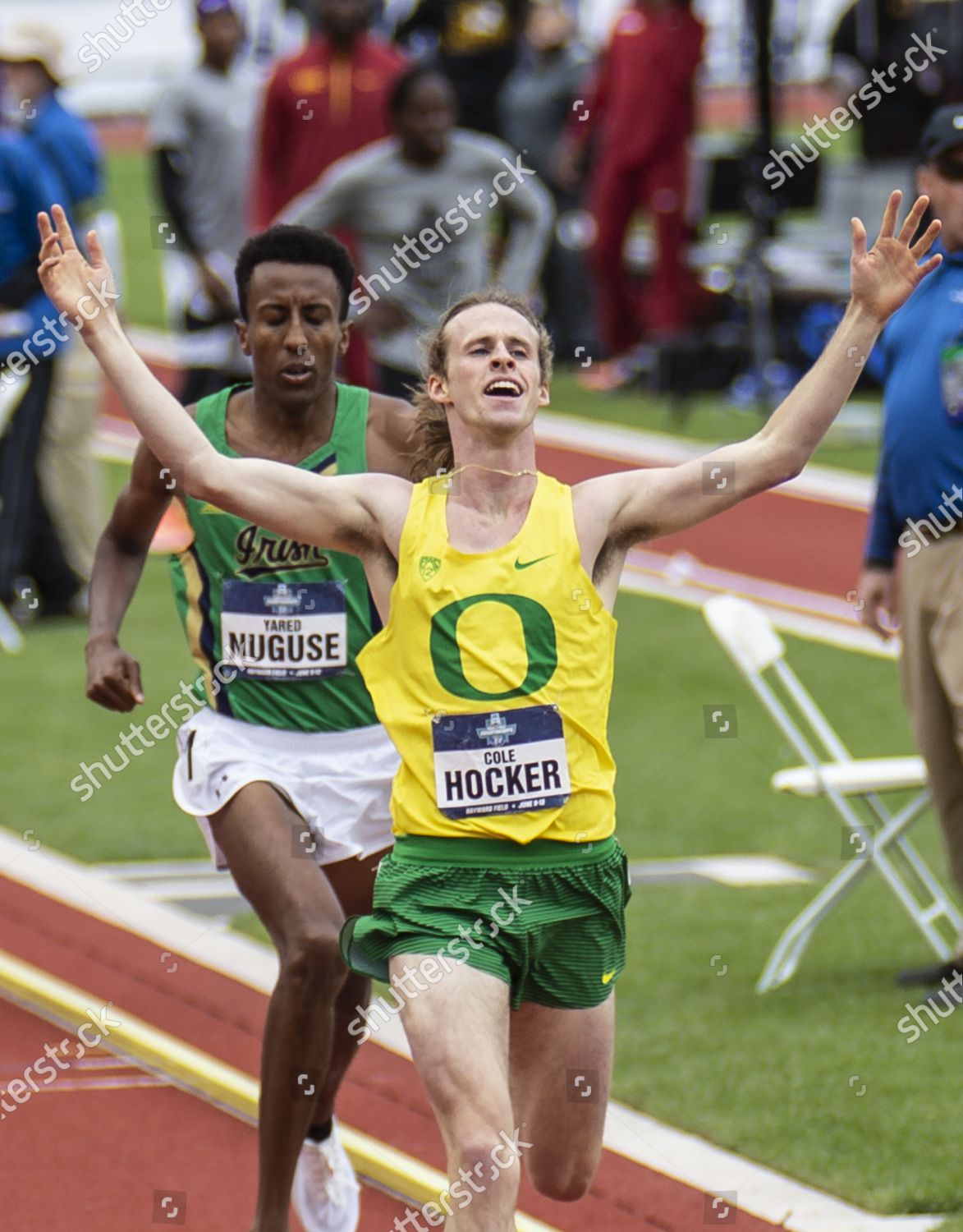 Eugene Usa Oregon Cole Hocker Wins Editorial Stock Photo Stock Image