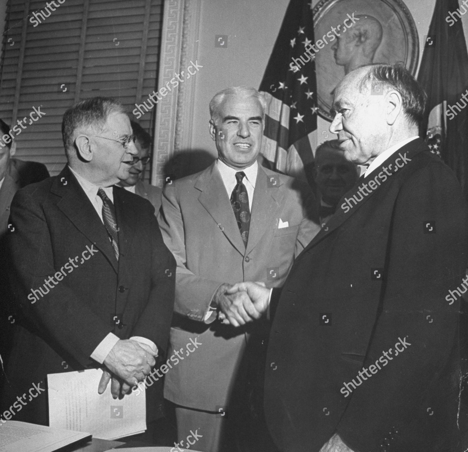 Edward R Stettinius Jr C Signing Editorial Stock Photo - Stock Image ...