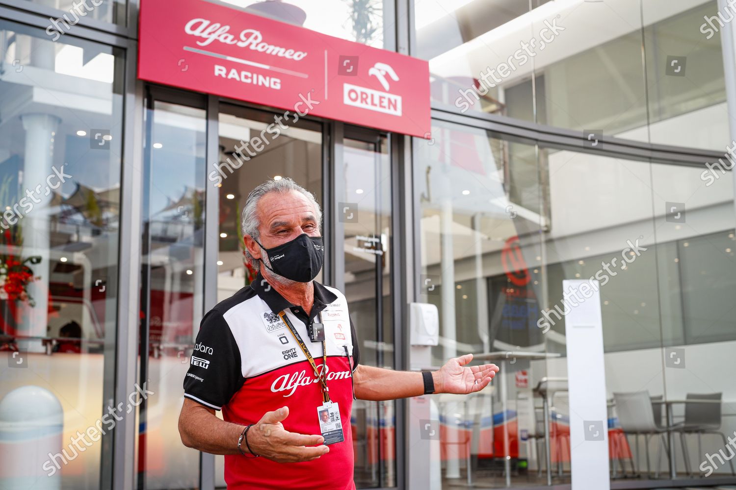 Beat Zehnder Team Manager Alfa Romeo Editorial Stock Photo Stock Image Shutterstock